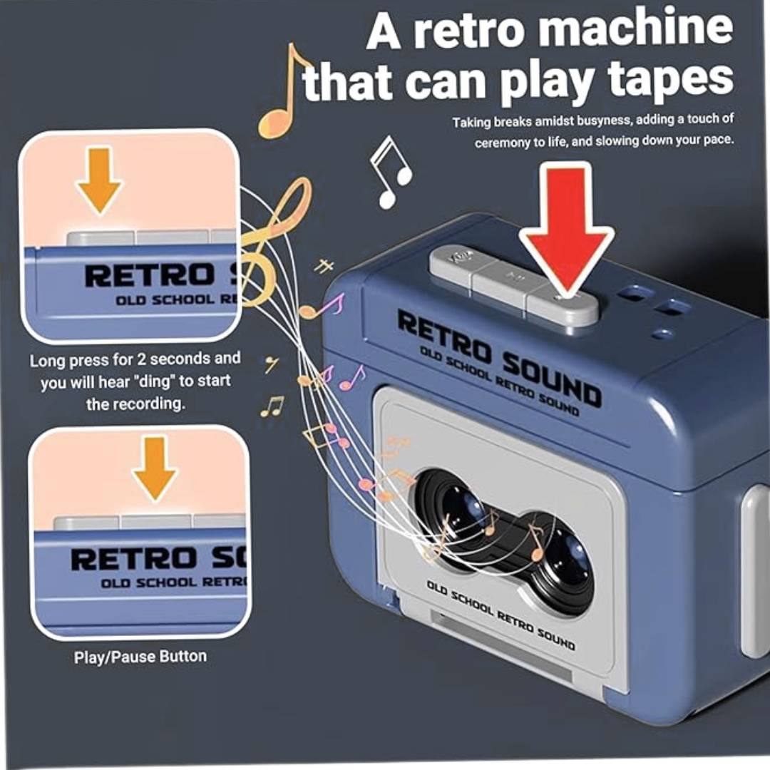 Retro Sound-Keychain